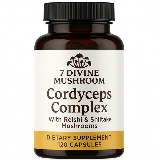 Cordyceps Complex with Reishi and Shiitake Mushrooms